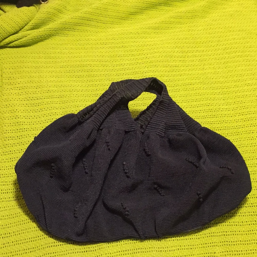 Navy blue purse